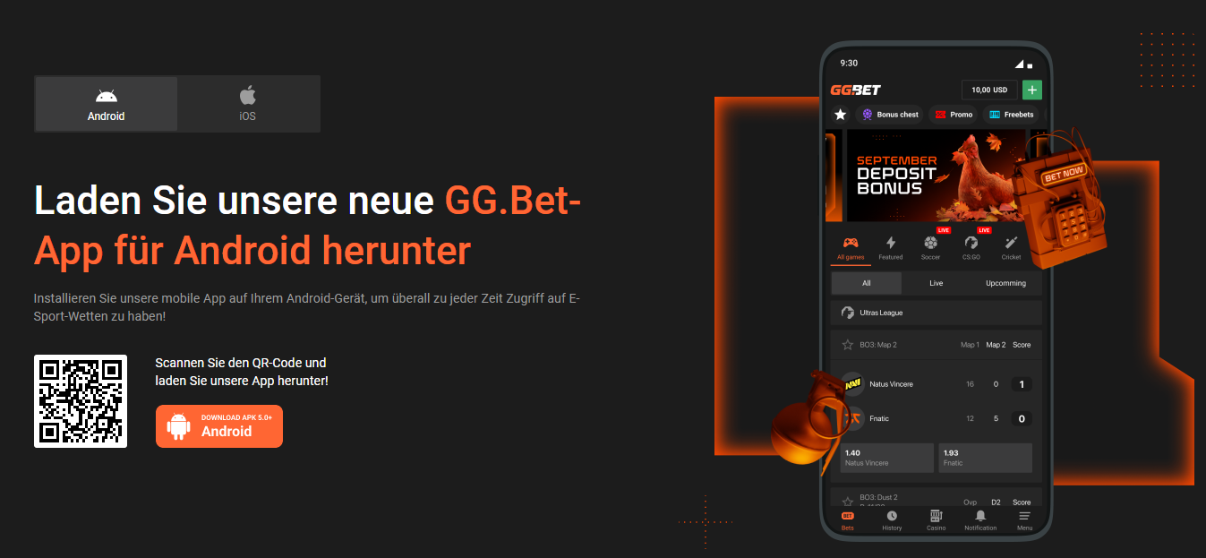 GGBet Mobile App Android