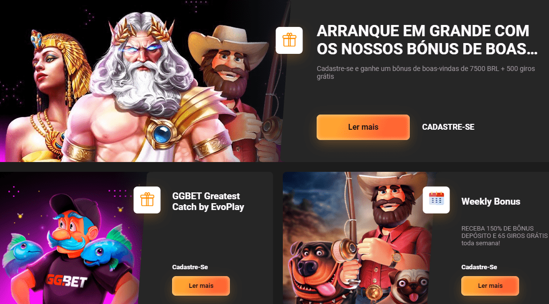 GGBet cassino bônus