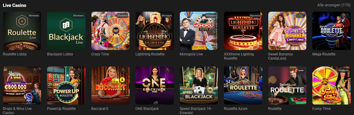 GGBet Live Casino